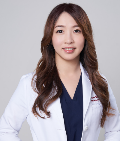 Bio image of pediatric dentist, Dr. Jessie Tsai, with Wellesley Dental Group